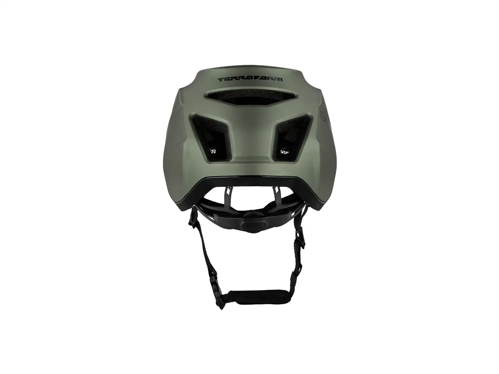 R2 Terraform kask rowerowy ciemny oliwkowy/czarny