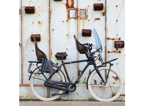 Urban Iki Ta-ke tylne siedzenie rowerowe do bagażników MIK Koge Brown/Kurumi Brown