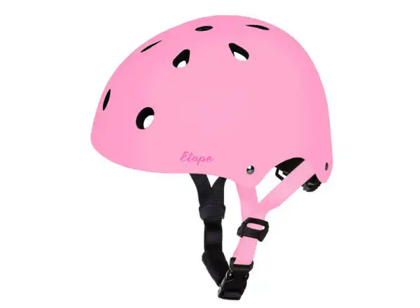 Etape Caddy kask dziecięcy różowy matowy