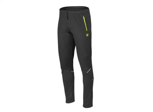 Etape Dolomite WS męskie luźne spodnie czarna/żółta fluo