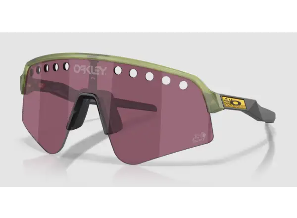 Oakley Sutro Lite Sweep okulary Tour De France Matte Transparent Fern/Prizm Road Black