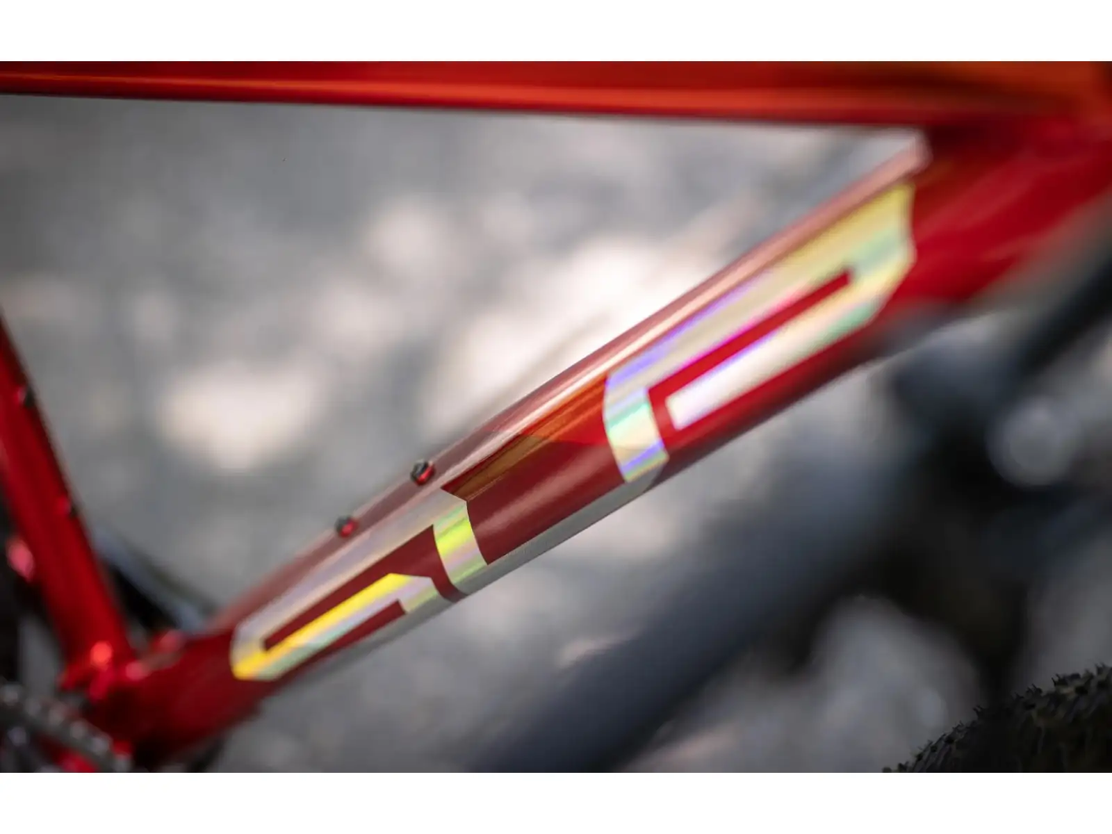 Superior XP 919 rower górski Gloss Dark Red/Hologram Chrome