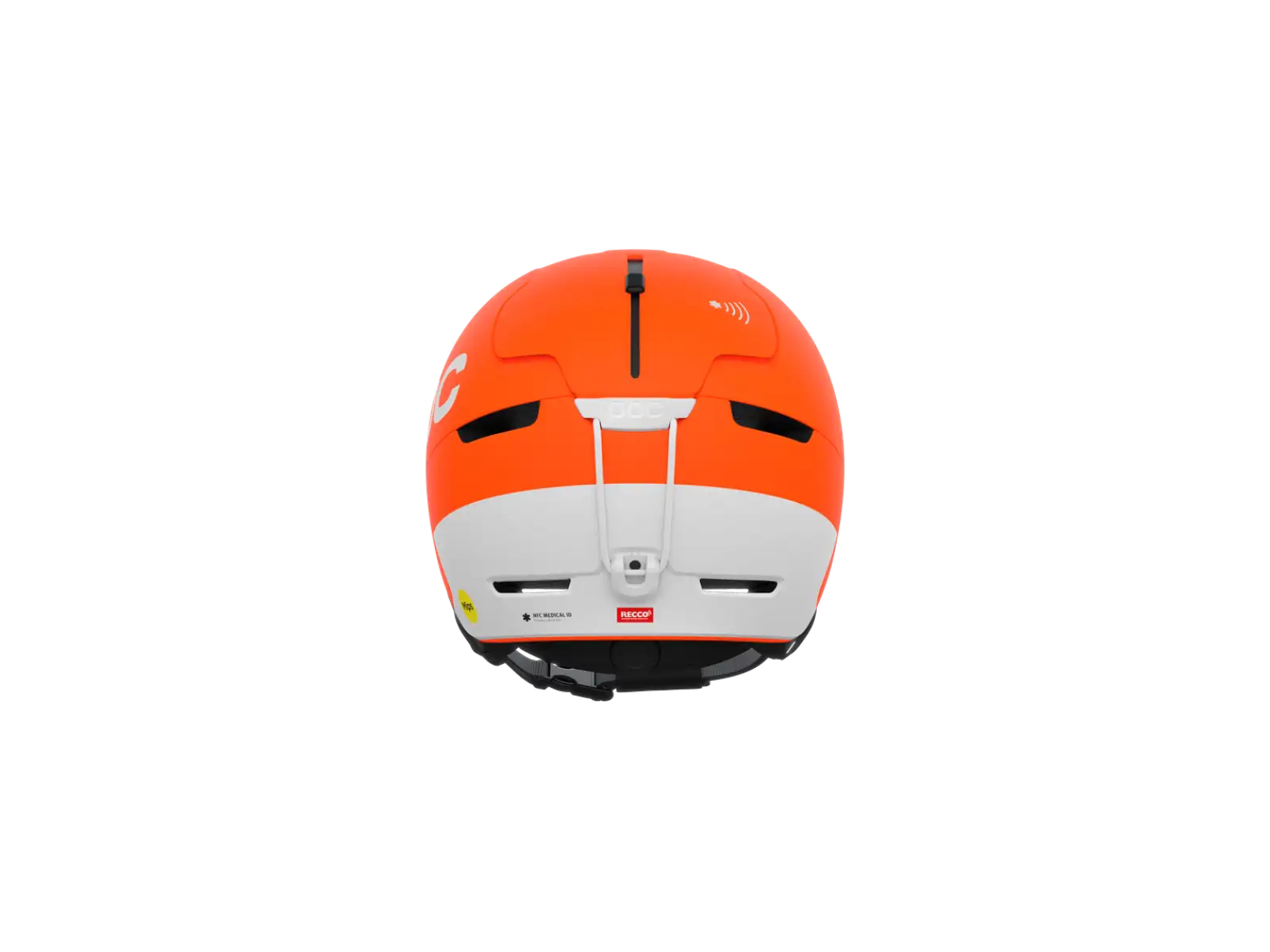 POC Obex BC MIPS kask narciarski Fluorescent Orange Matt