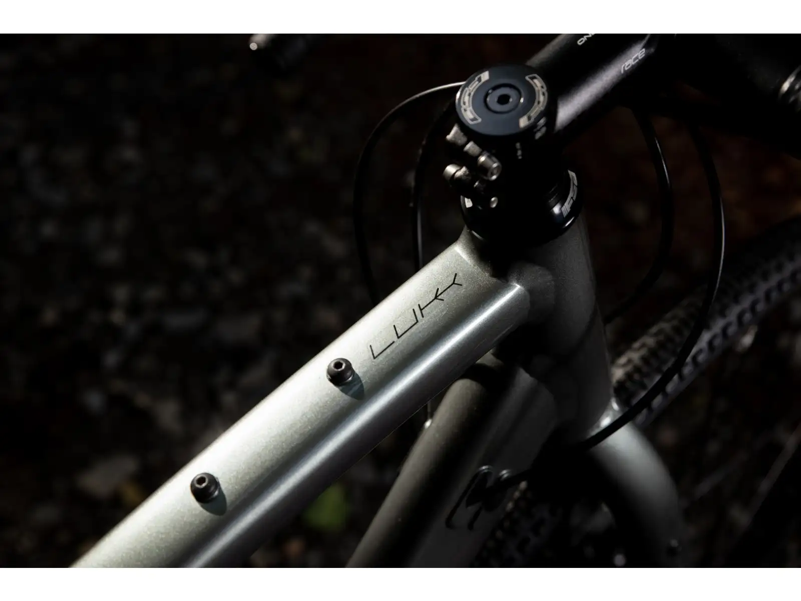 Rock Machine Lukk 40 gravel rower Gloss Granite Green