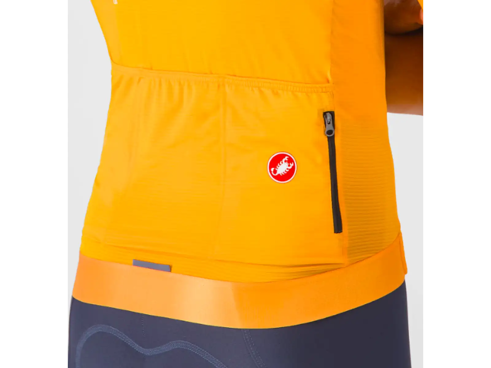 Castelli Espresso R-A/D męska koszulka z krótkim rękawem Vivid Orange