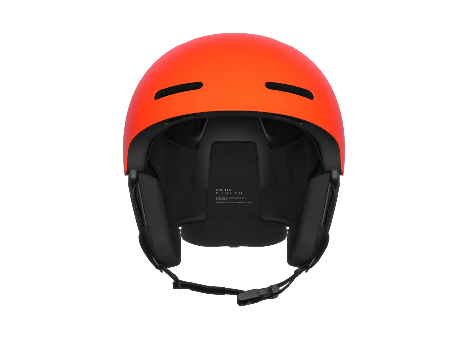 POC Fornix MIPS kask narciarski Fluorescent Orange Matt MLG