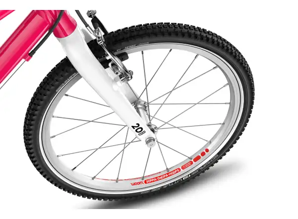Woom GO 4 rower dziecięcy 20" Hot Pink