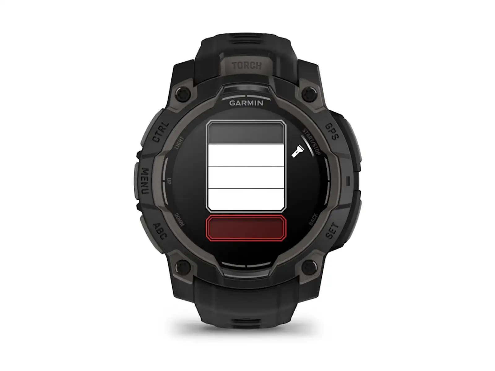 Garmin Instinct 3 Amoled 45 mm inteligentny zegarek Black/Black pasek