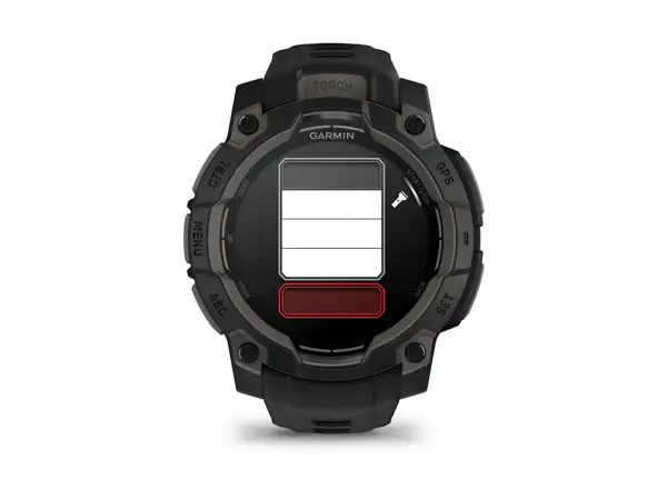 Garmin Instinct 3 Amoled 45 mm inteligentny zegarek Black/Black pasek
