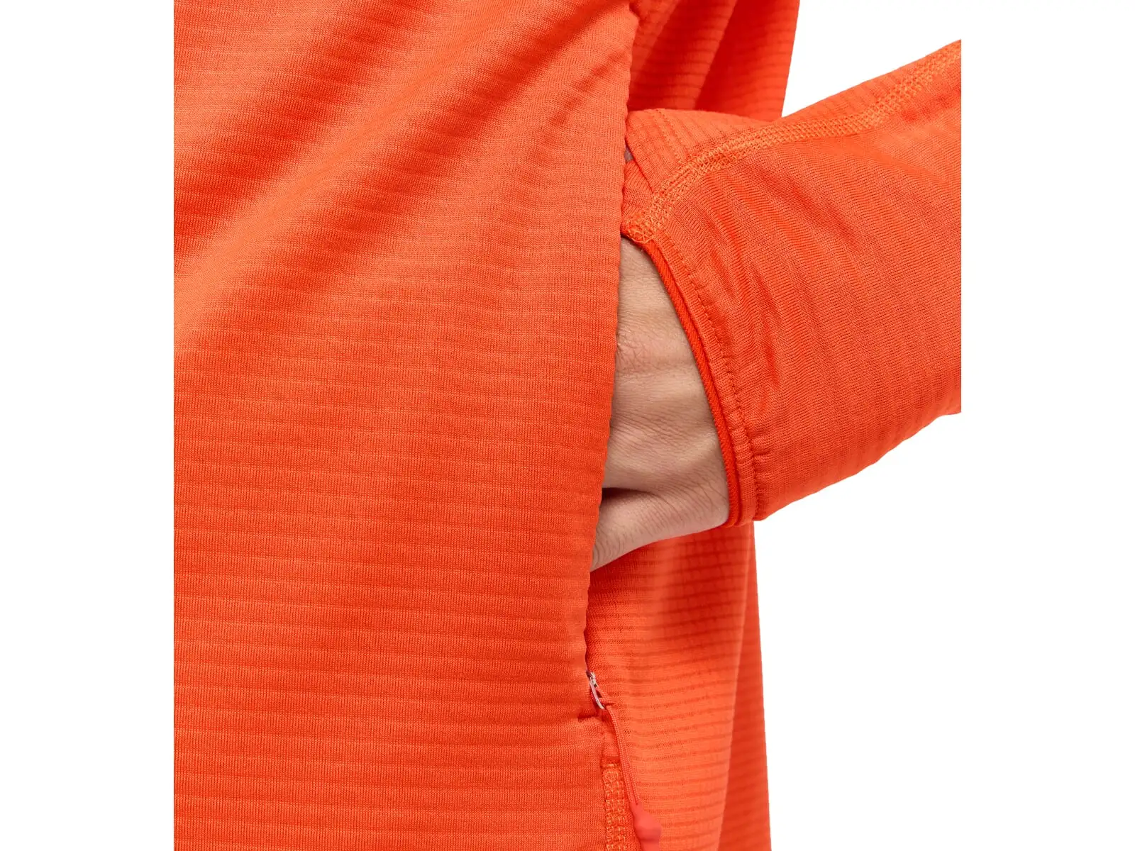 Haglöfs L.I.M Mid Multi Hood męska bluza z kapturem czerwona