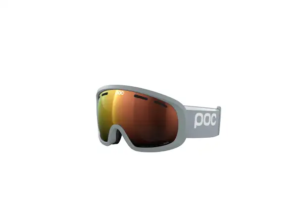 POC Fovea Mid WF gogle narciarskie Granite Grey/Partly Sunny Orange