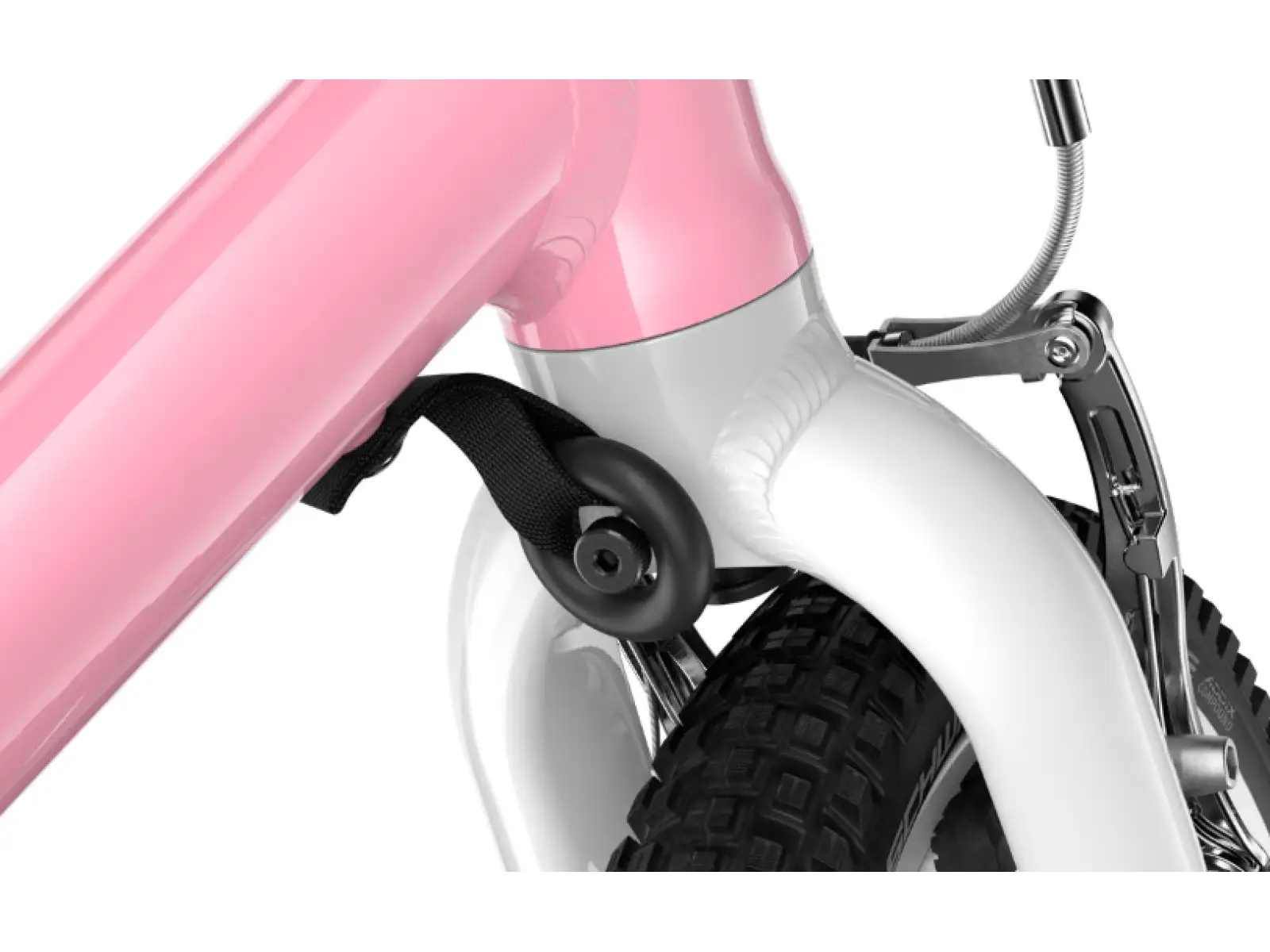 Woom Go 3 Automagic rower dziecięcy 16" Powder Pink