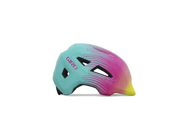 Giro Scamp II dziecięcy kask Mat Teal/Pink Towers