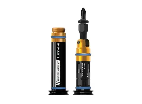 Lezyne Dual Insert Kit Small zestaw narzędzi czarna