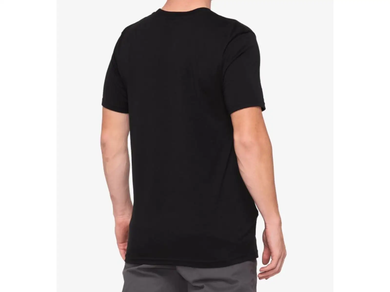 100% Official męska koszulka krótki rękaw Black