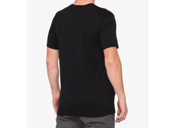 100% Official męska koszulka krótki rękaw Black