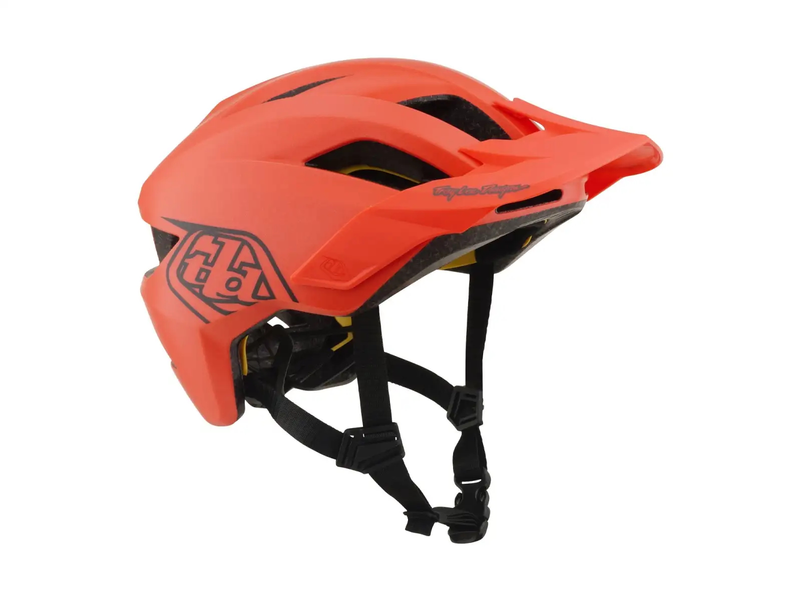 Troy Lee Designs Flowline Mips kask dziecięcy Point Coral/Charcoal