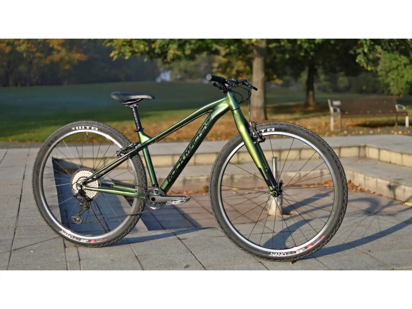 Rock Machine Thunder 29 VB rower dziecięcy Khaki/Black WZÓR