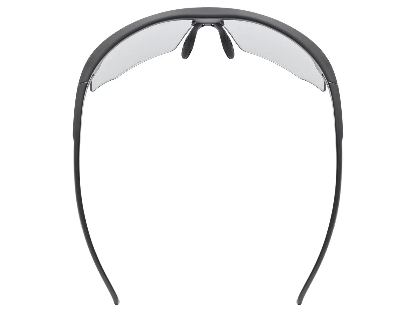 Uvex Aerios sportowe okulary Black Matt/Smoke