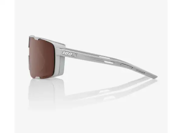 100% Eastcraft okulary Soft Tact Cool Grey/HiPER Crimson Silver Mirror Lens
