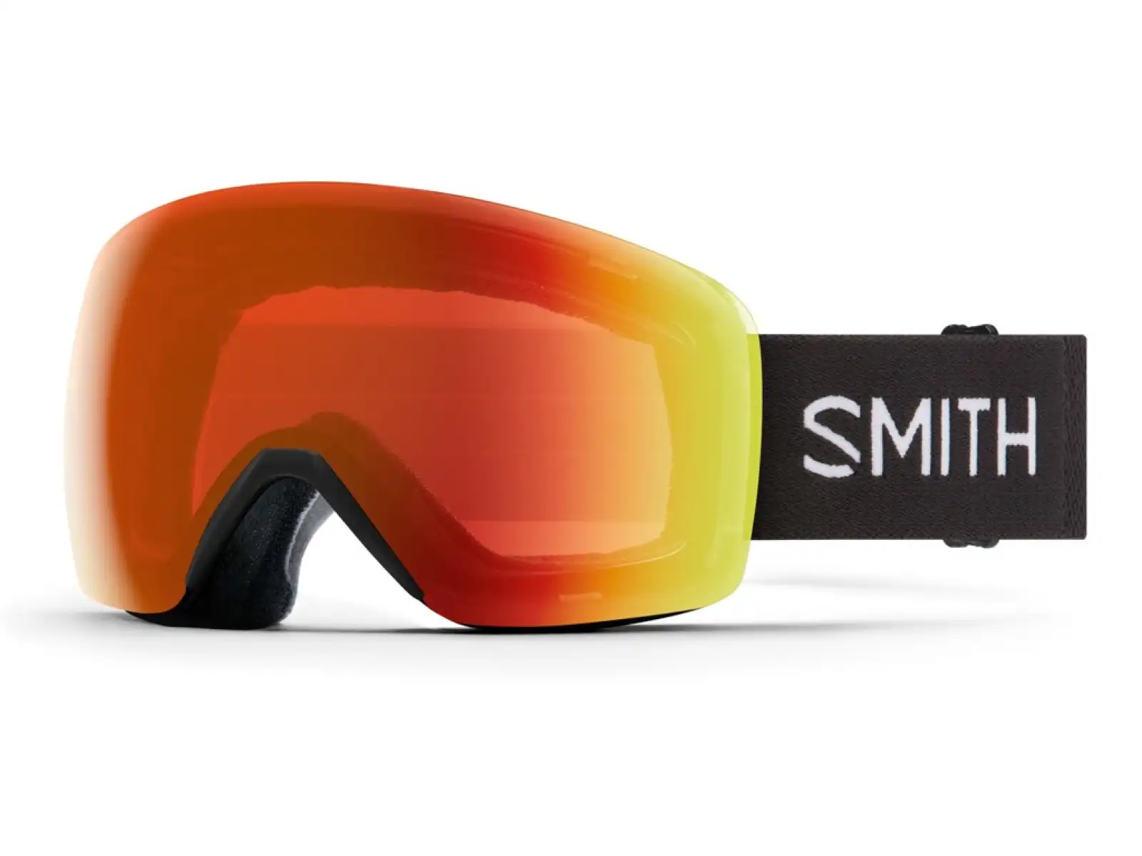 Smith Skyline gogle narciarskie Black /ChromaPop Everyday Red Mirror