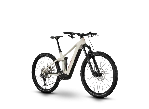 Raymon Korak Pro pepperwhite/copper rower elektryczny w pełni amortyzowany