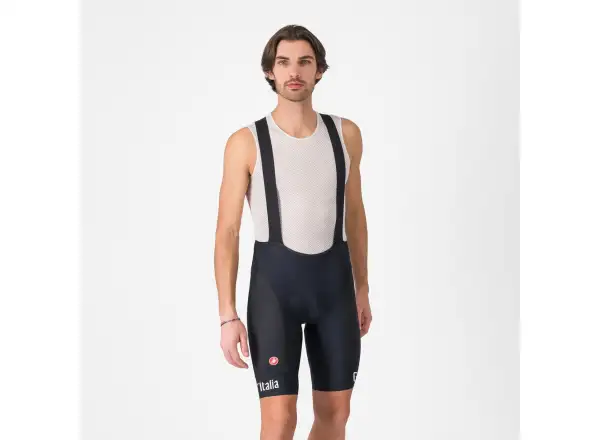 Castelli Giro Competizione 2 męskie spodenki z szelkami i wkładką Nero