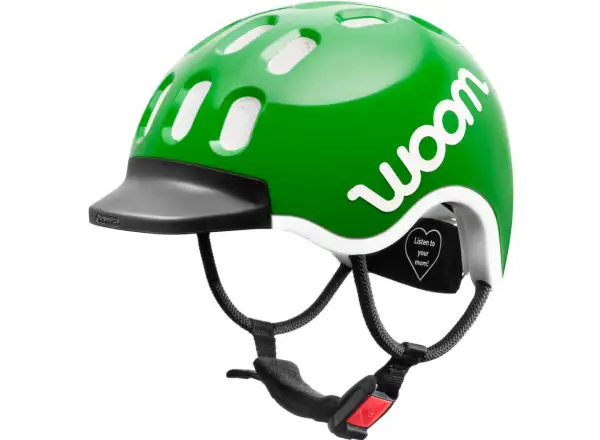 Woom dziecięcy kask zielony
