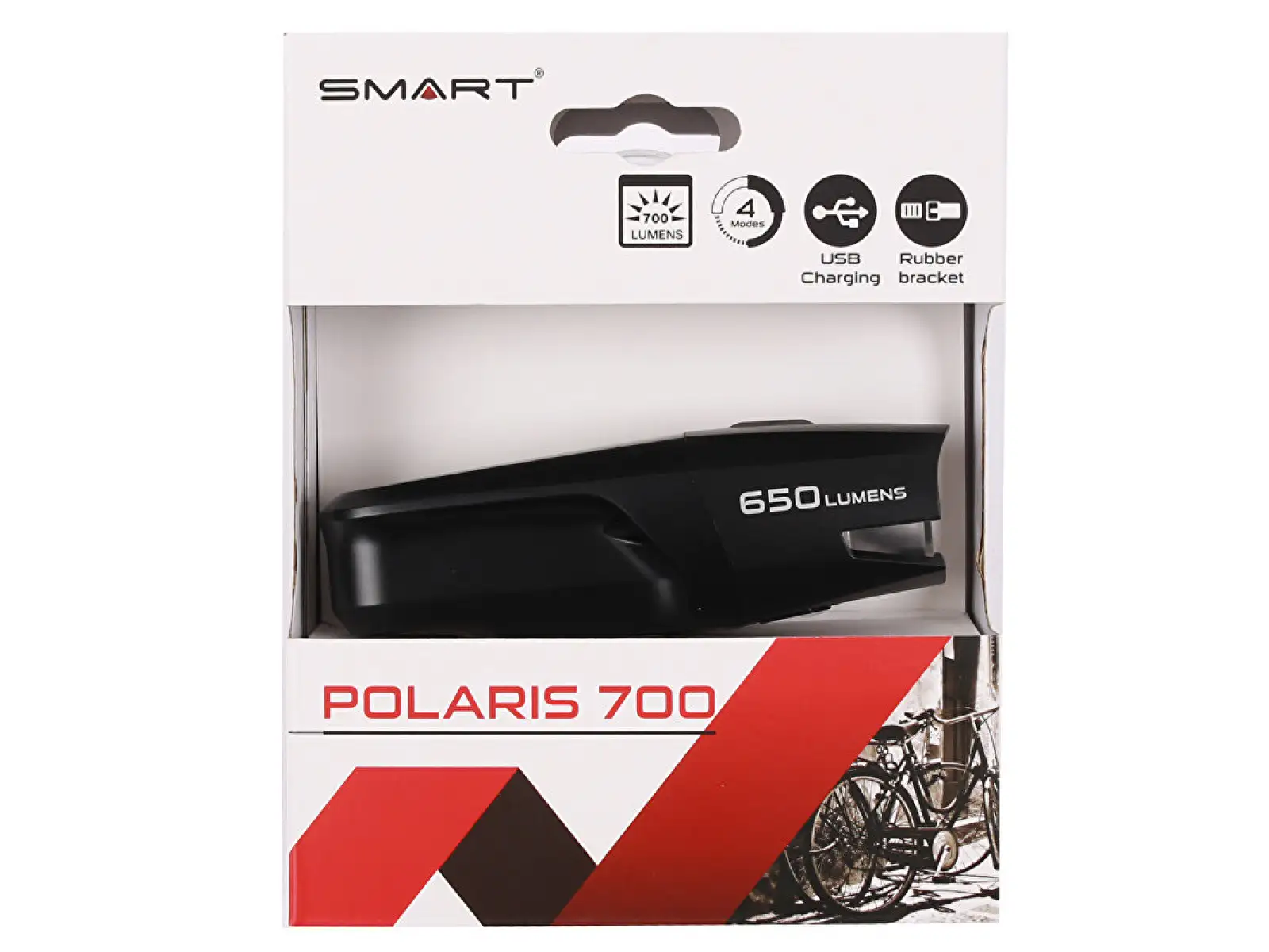 Smart Polaris 650 USB przednie światło