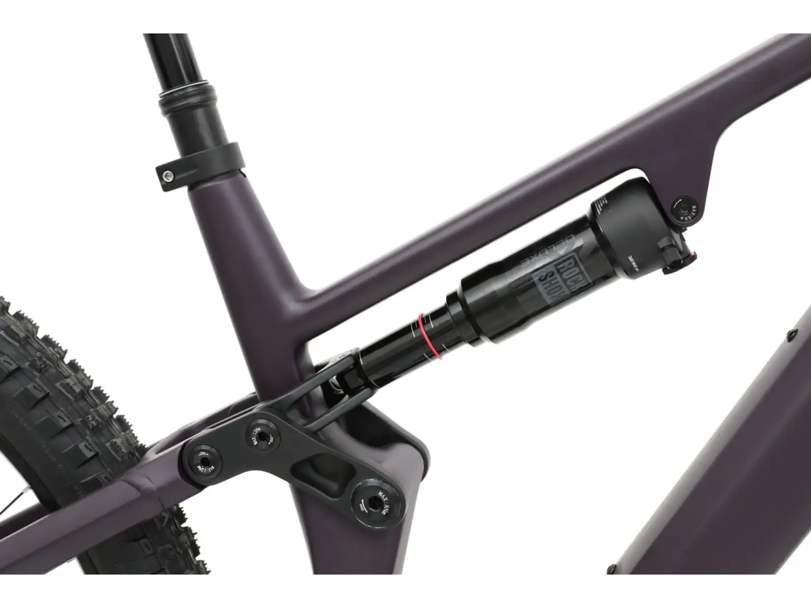 Apache Eagle 2 Avinox 800 Wh fioletowy rower elektryczny z pełnym zawieszeniem