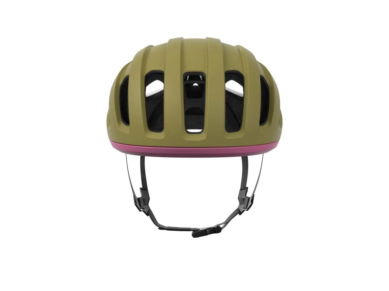 POC Amidal kask szosowy Olivine Green Matt/Thulite Pink Matt