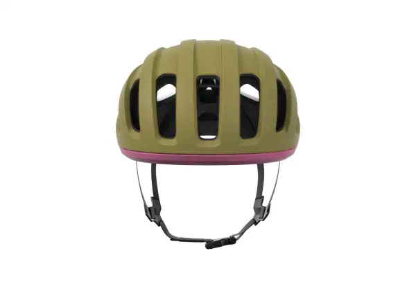 POC Amidal kask szosowy Olivine Green Matt/Thulite Pink Matt