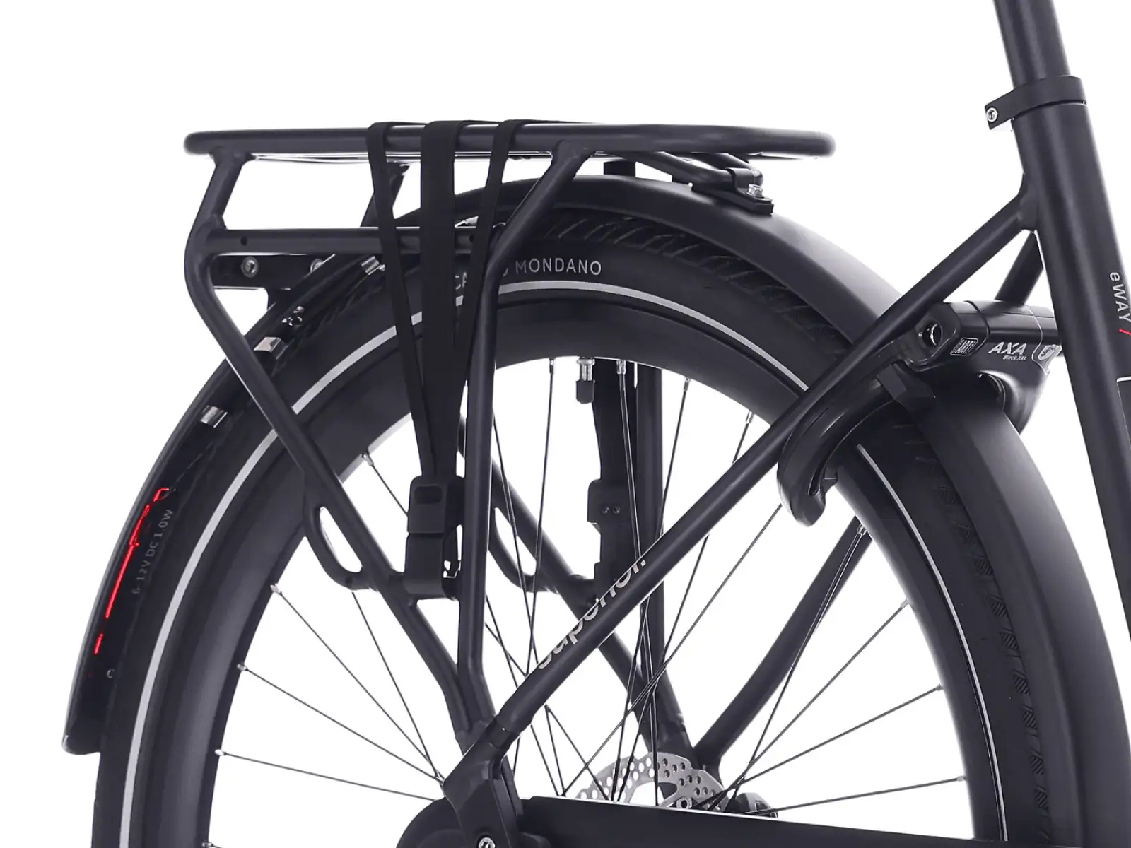Superior eWAY 5.9 miejski rower elektryczny Matte Black