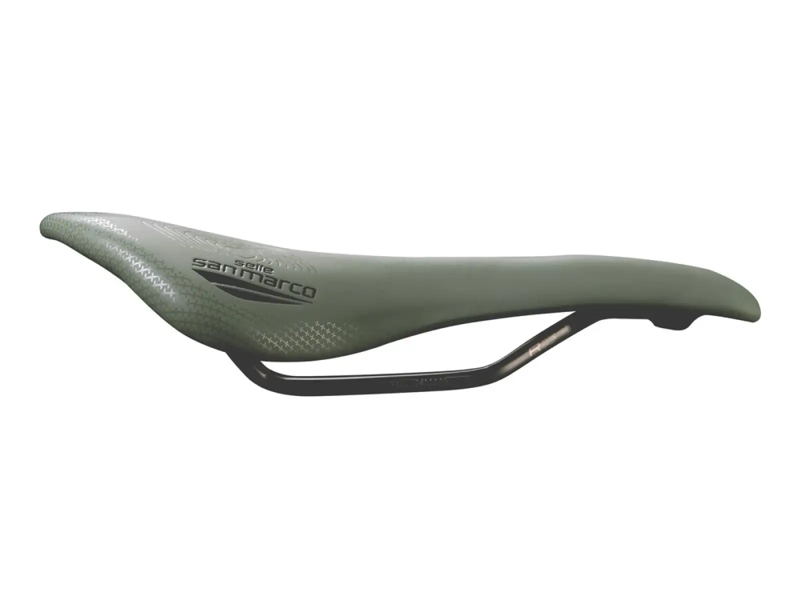 Selle San Marco Allroad Supercomfort Racing Wide siodełko Green