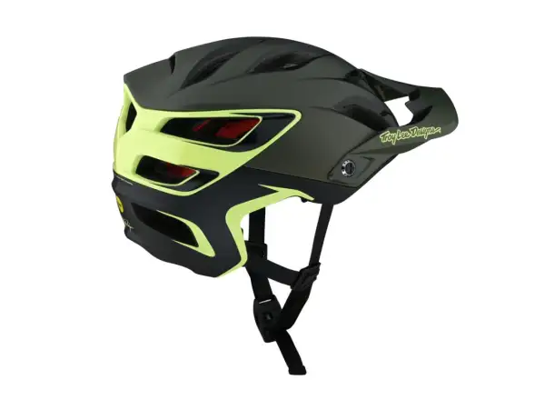 Troy Lee Designs A3 Mips kask Uno Glass Green
