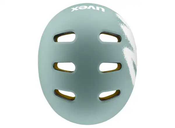 Uvex Kid 4 Style Mips kask dziecięcy Spray Sage Green Matt
