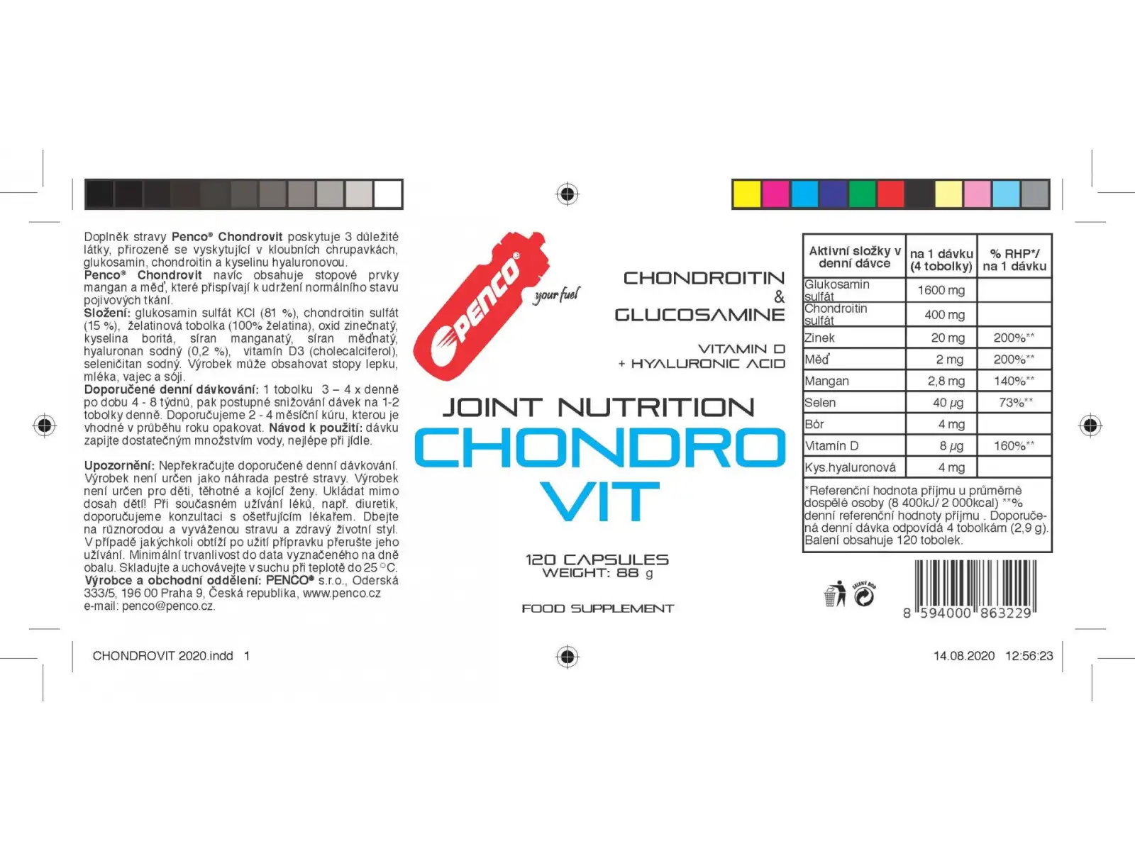 Penco Chondrovit suplement na stawy