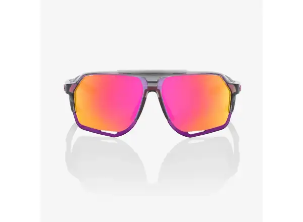 100% Norvik sportowe okulary Polished Translucent Grey/Purple Multilayer