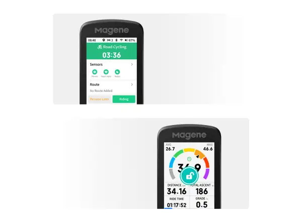 Magene C606 V2 GPS komputer rowerowy