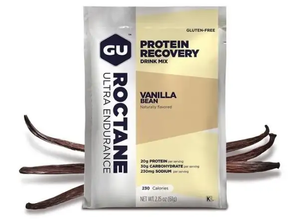 GU Roctane Recovery Drink Mix Vanilla Bean saszetka 61 g