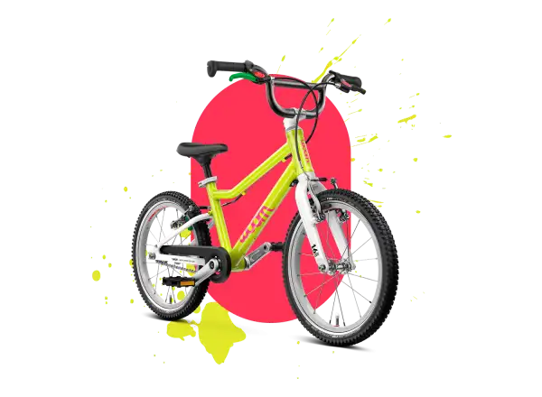 Woom GO 3 Automagic rower dziecięcy neon lime