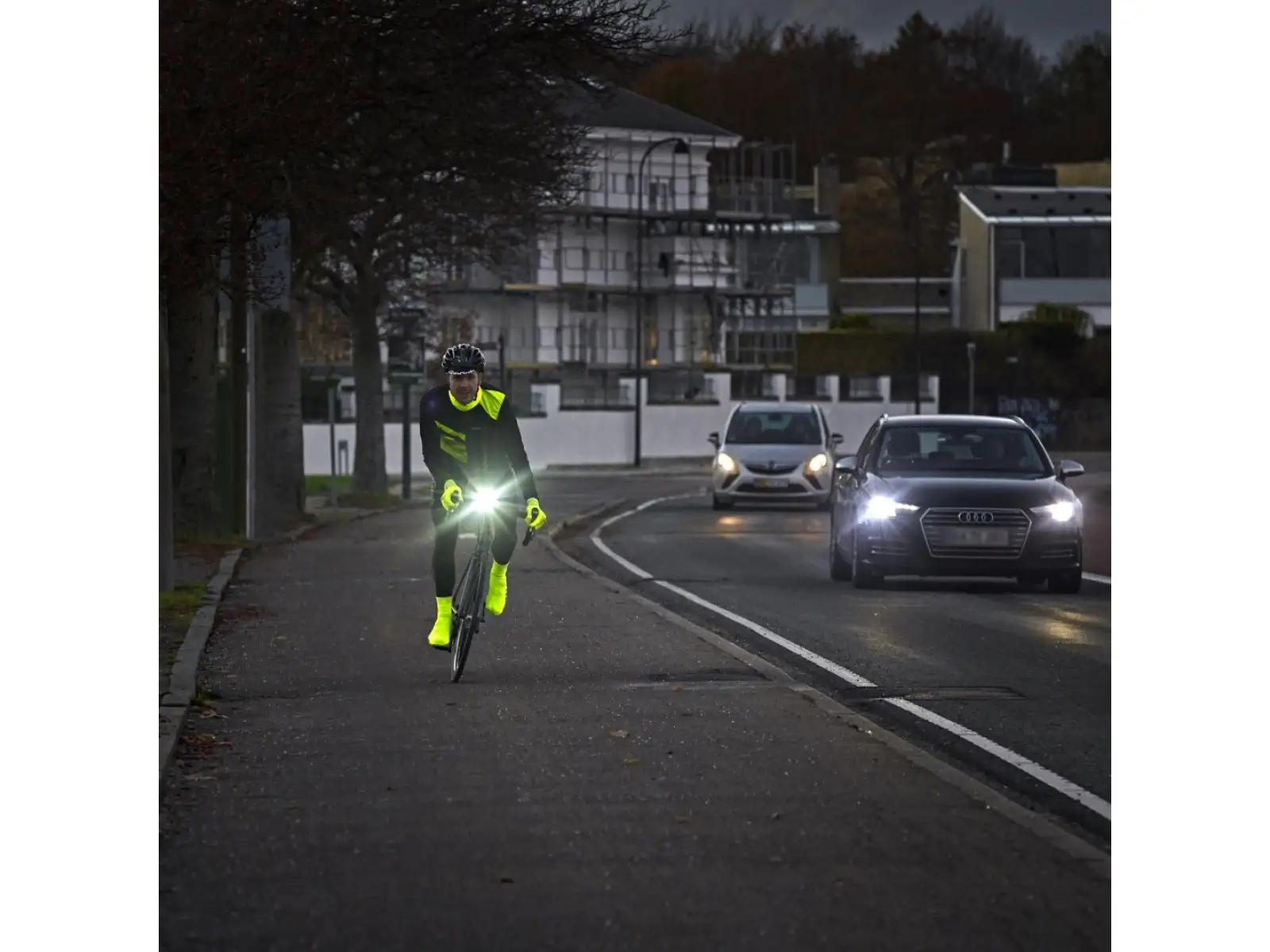 Grip Grab RaceAqua Hi-Vis wodoodporne ochraniacze na buty rowerowe żółta