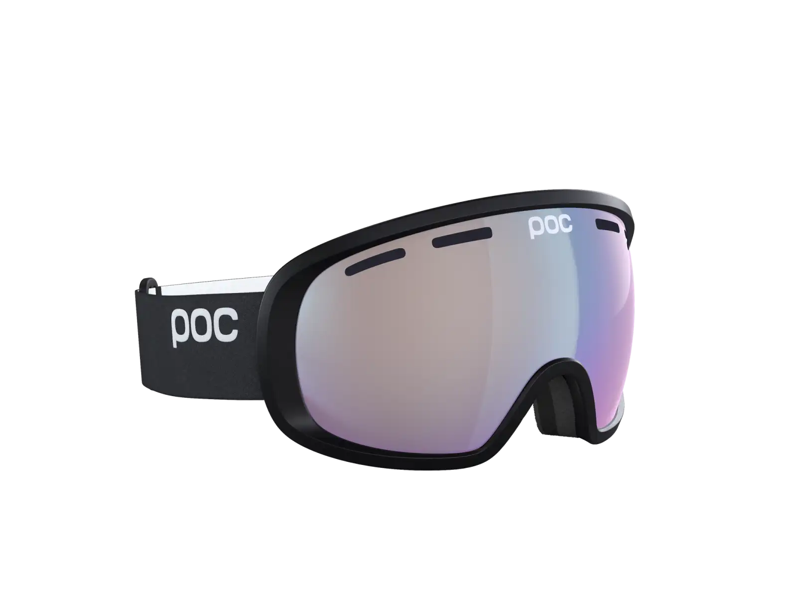 POC Fovea Photochromic gogle narciarskie Uranium Black/Photochromic/Light Pink-Sky Blue