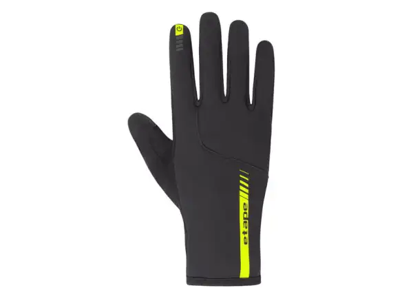Etape LAKE 2.0 WS+ ocieplone rękawice czarny/żółty fluo