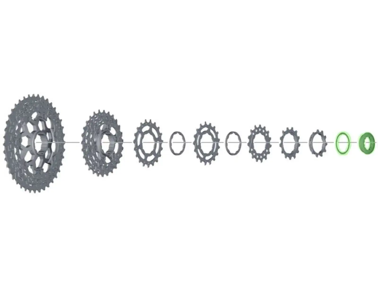Shimano CS-M8000 Lock Ring nakrętka do kasety