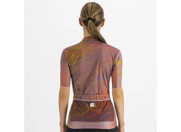 Sportful Cliff Supergiara damski dres krótki rękaw mauve