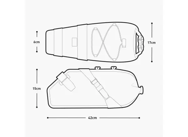 Evoc Seat Pack Ultra WP 7 torba podsiodłowa Black