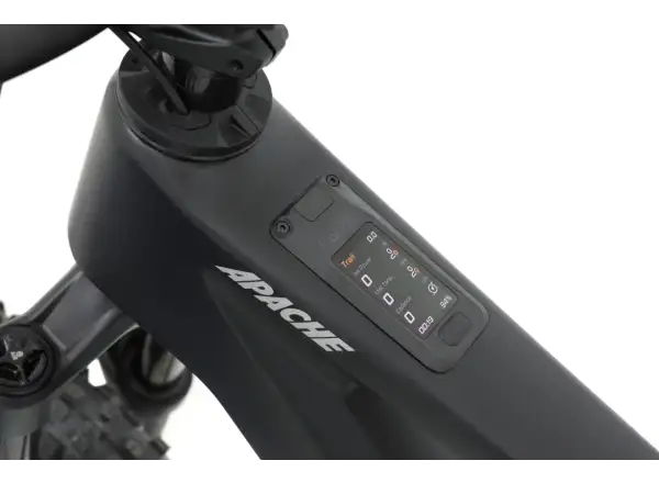Apache Eagle 3 Avinox 800 Wh czarny rower elektryczny z pełnym zawieszeniem