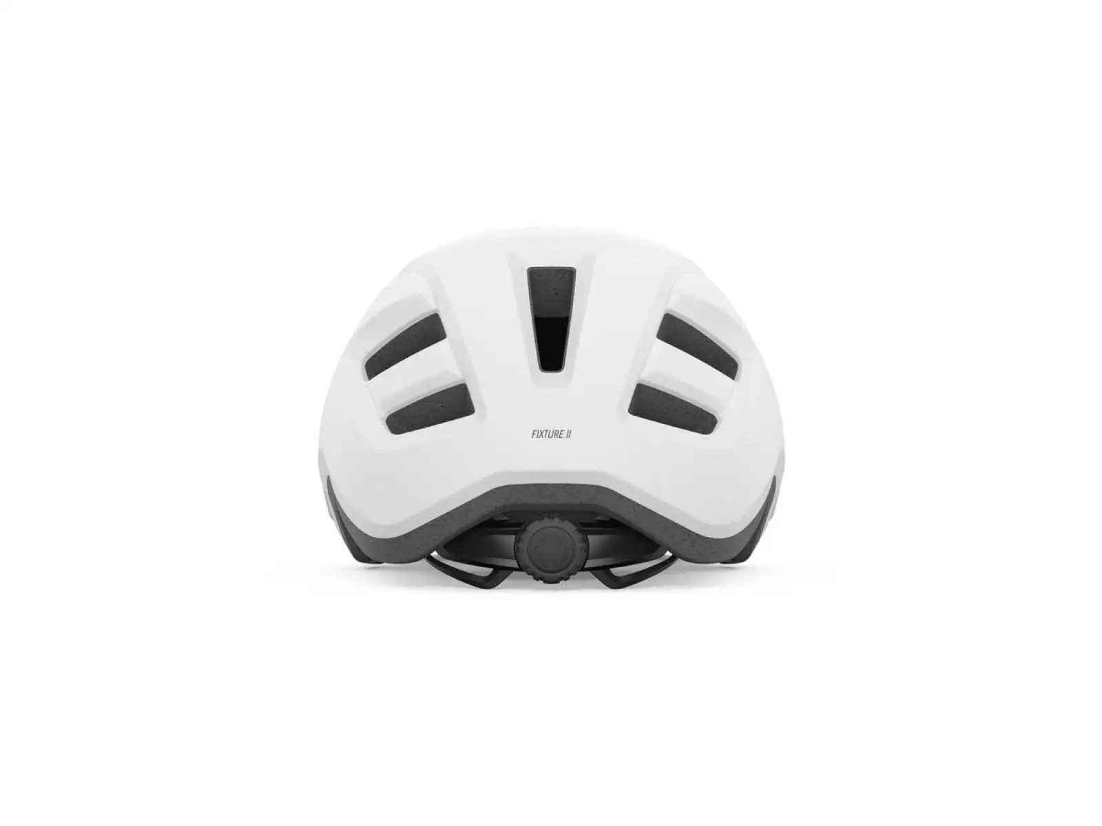 Giro Fixture II kask Mat White/Titanium roz. Uni (54-61 cm)