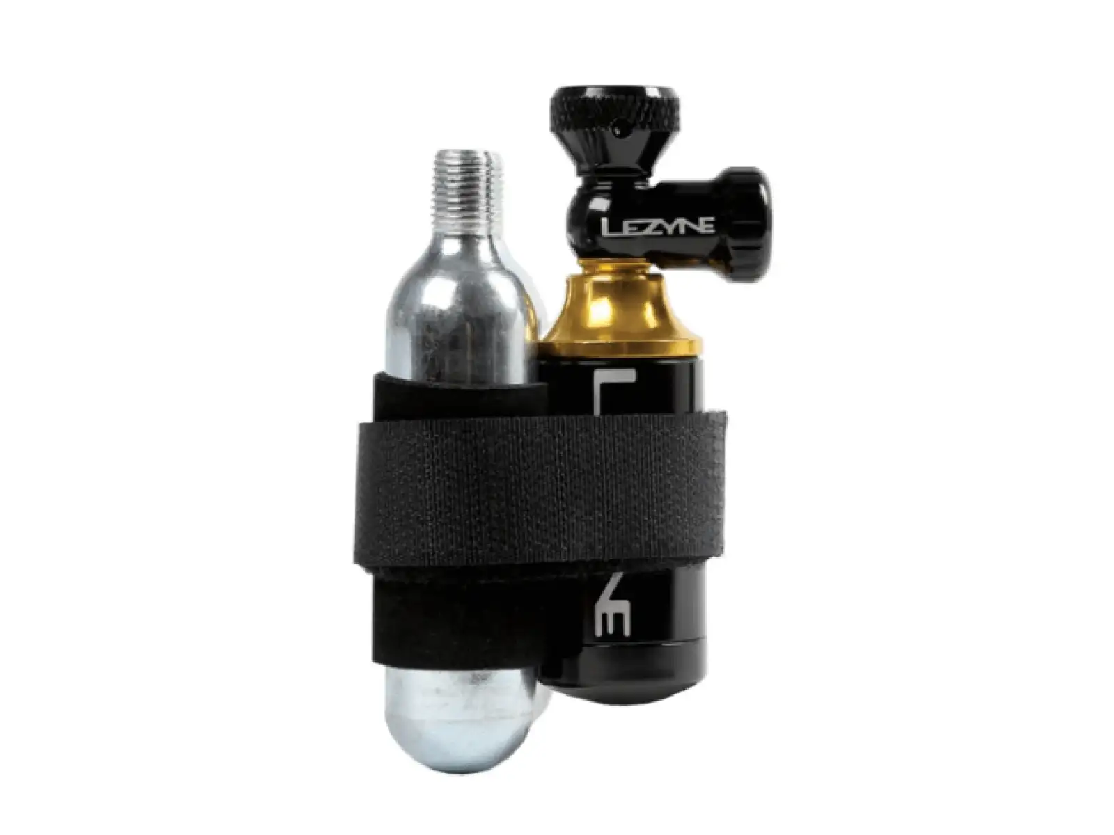 Lezyne Tubeless CO2 zestaw do naprawy opon bezdętkowych z nabojem Blaster Black